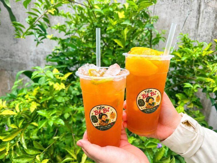 Nước mát và đồ uống tại Tiệm Bé Bi